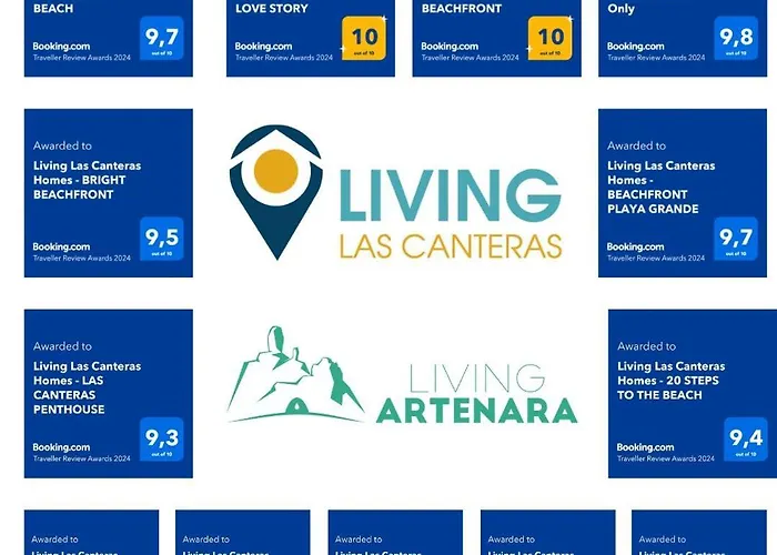 Living Canteras Homes- Beachfront Aquamarina * Las Palmas de Gran Canaria